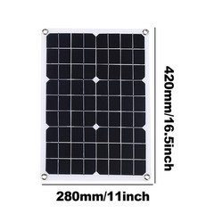 1500W Solar Panel Kit – 3 x 500W + 100A Controller + Extension Cord + Alligator