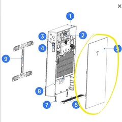 Tesla Powerwall 3 Temper Glass Cover For Tesla Powerwall Battery Backup