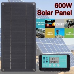 600W Solar Panel with 100A Charge Controller for Reliable Off Grid Power Needs