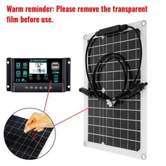 SOECOPO 15000W Peak Solar System Kit Flexible Panel 100A Controller8S