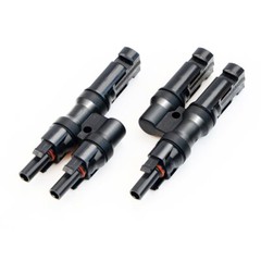 Y Connector Branch Cable Connection Waterproof Adapter Connector Extension