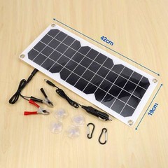Robust 10W Portable Solar Panel with Multi Device Charging Capabilities