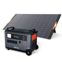 Blackview OSCAL PowerMax 6000 3600Wh LiFePO4 Solar Generator 6000W + 400W Panel
