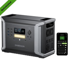 Dabbsson 2150Wh 2400W Portable Power Station LiFePO4 Battery For Home Backup