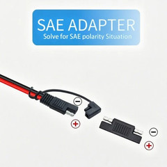 10AWG XT60i Female to M8 Ring Terminal Battery Solar Charging Cable Adapter