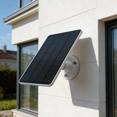 2 Pack Solar Panels Compatible with WYZE Battery Cam Pro, Solar Panels