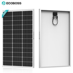 100W N-Type Solar Panel 16BB 25.6% High Efficiency PV Module Power RV Home Car