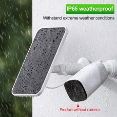 4 Pack Solar Panel for Ring Spotlight Camera/Stick Up Cam Battery Charger 8W 5V