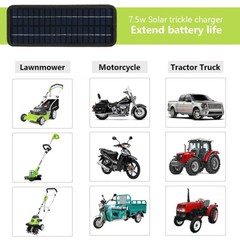 18V 20W Car Solar Trickle ReCharger Maintainer Solar Panel K0P6