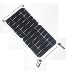 Compact Portable Solar Charger 2W 6W 5V Monocrystalline for Backpack Use