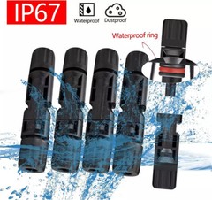 100 Pairs Male Female Wire Cable Connector Set Solar Panel Waterproof Connectors