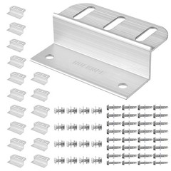 Heavy Duty Corrosion Resistant Solar Panel Mounting Brackets 16 Pack Kit