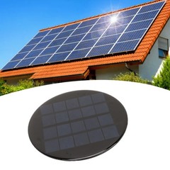 Mini Round Solar Cell Panel With High Efficiency Polycrystalline Silicon NEW
