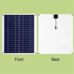 25W Flexible Solar Panel Car Battery 12V Trickle Charger Car Boat RV Car Home