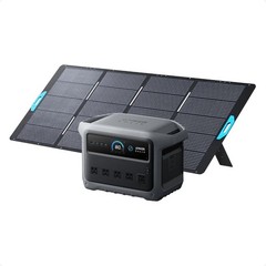 Anker SOLIX C1000 Gen 2 Home Backup Portable Power Station with 400W Solar Panel