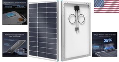 Durable 100 Watt Solar Panel with 16BB Cells – Perfect for Marine & Rooftop Use