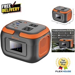 Lightweight 120W Solar Power Station – Emergency Backup & Charging Solution