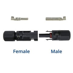 10/20/50/100/200 Pairs Male Female Wire Cable Connector Set Solar Panel