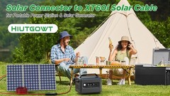 10AWG XT60i Solar Extension Cable 25FT Solar Panel to XT60i Charging Cord New