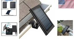 Adjustable Gutter Mount for Ring Solar Panel – 360-Degree Flexible Positioning
