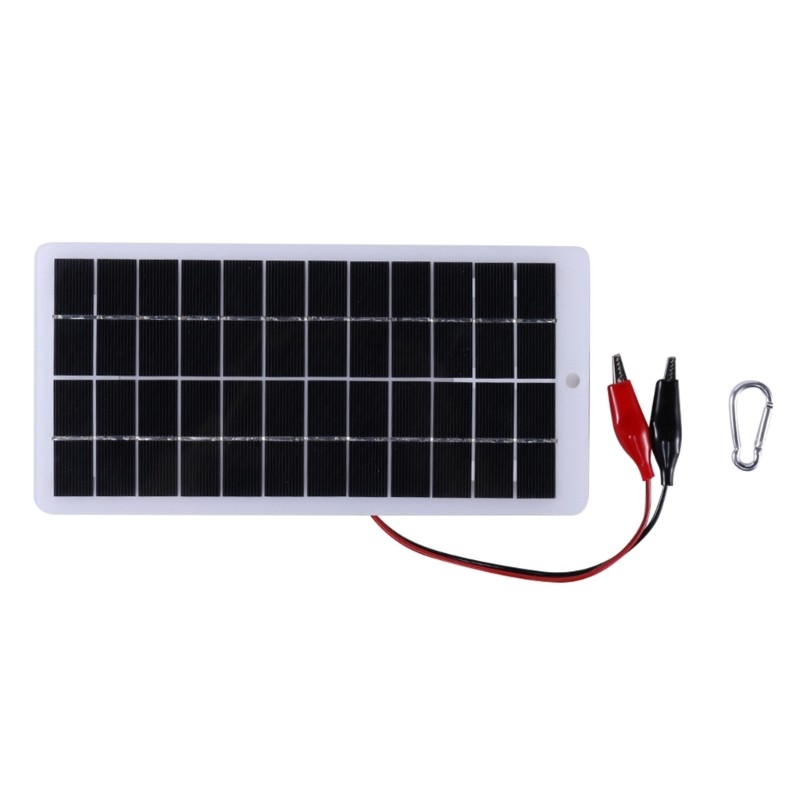 10W 12V USB Outdoor DIY Solar Cells Charger Polysilicon Panels for Outdoor Lamp