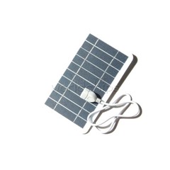 5V 2W Solar Panel Output USB Outdoor Portable Solar System Mobile Phone Charger
