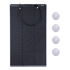 400W Monocrystalline Solar Panel Kit 12V Charging RV Camping Home Off-Grid Boat