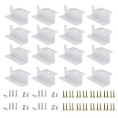 ECO-WORTHY 16 Units Solar Panel Mounting Brackets,Z Bracket Sets Lightweight …