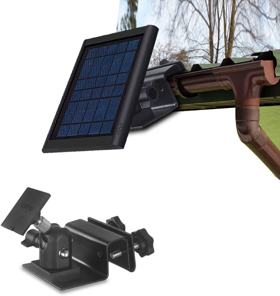 360-Degree Gutter Mount for Ring Solar Panels – Durable Aluminum Design