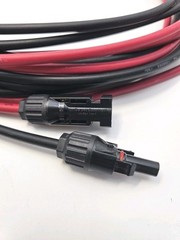 20Feet 10AWG Solar Extension Cable, 10 Gauge Solar Panel Wire with Female & Male