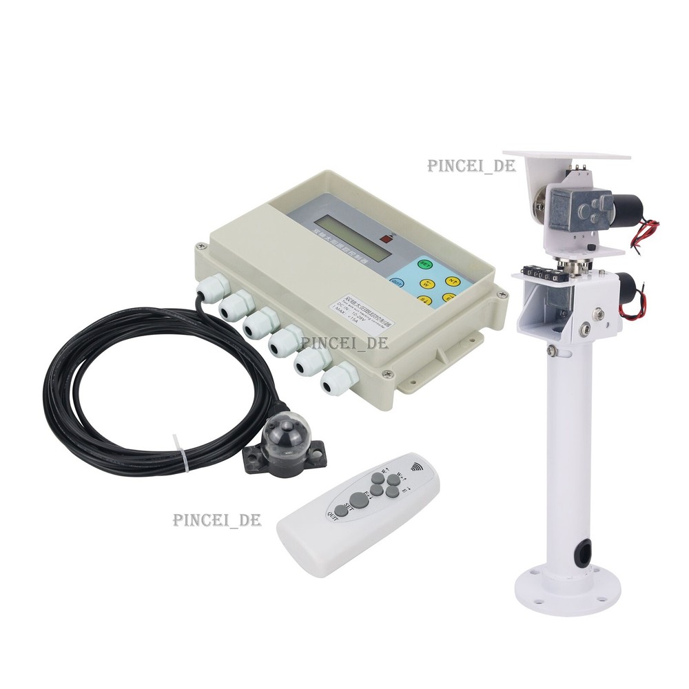 Dual Axis Solar Tracker Controller with Remote Control + DC Dual Axis Gimbal