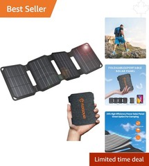 Lightweight 10W Solar Panel – Waterproof Charger for Camping & Travel