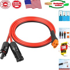 10AWG 3FT Solar XT60i Extension Cable – Heavy Duty & Weatherproof Power Solution
