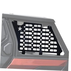 Rear Window Molle Panel Kit for Polaris XPEDITION ADV 2024+, Aluminum Rear