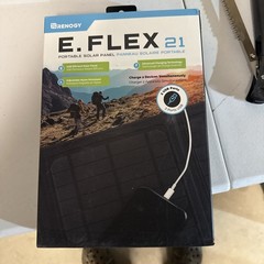 Renogy E.FLEX 21W Foldable Waterproof Solar Panel – Black – NEW