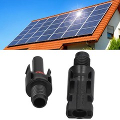 5 Sets Solar Branch Connectors UV Protection Male Female Header Board End