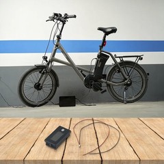 Multi function Battery Monitor with Temperature Display for Various Batteries