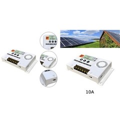 Solar Charge Controller for Batteries with Overload Protection Features