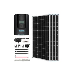 Renogy 400 Watt 12 Volt Premium 4 Pcs 100W Panel+40A MPPT Charge Controller+ …