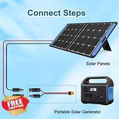 MOOKEERF Solar to XT60i Cable 75FT