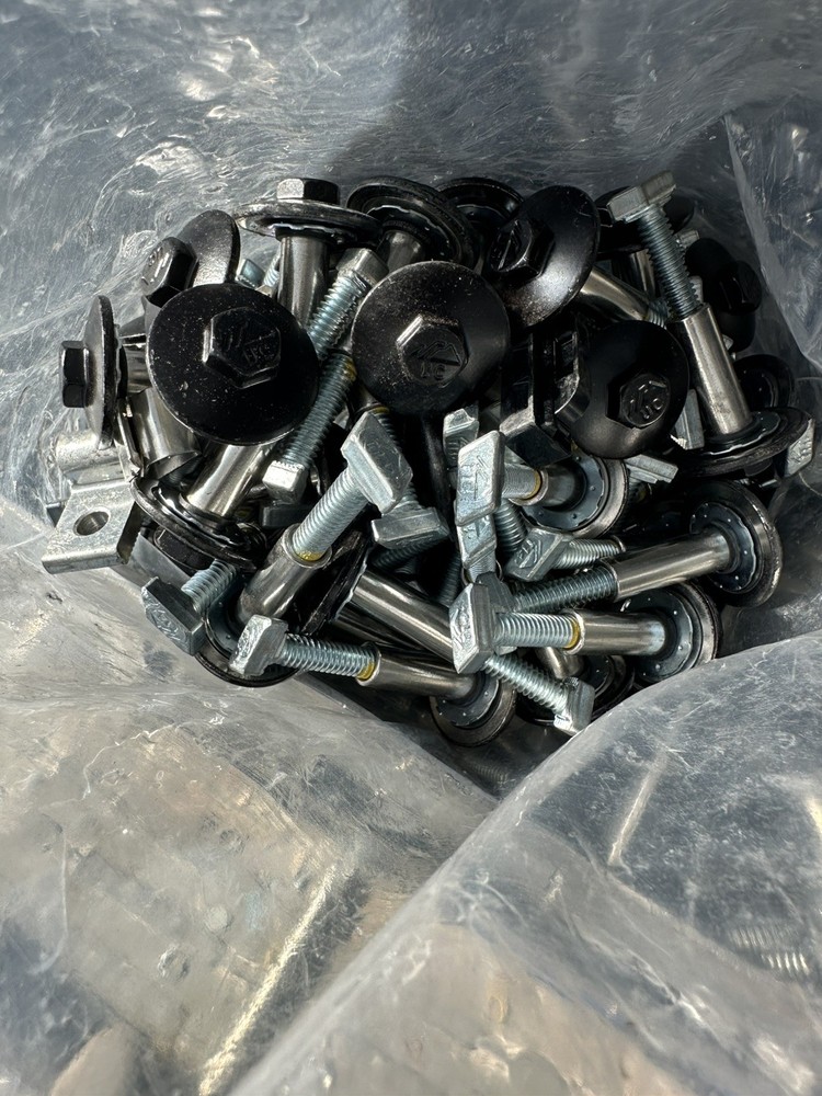 IronRidge UFO‑CL‑01‑B1 Rev C — Universal Module Clamp, Black (Box of 100)