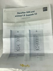Somfy DecoFlex 8 Button Keypad and Control Board