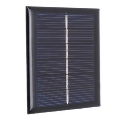Portable 0.6W 3V Polysilicon Solar Panel Level A Solar Charging Board Module