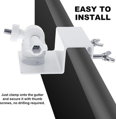 Universal Solar Panel Gutter Mount – 4 PCS