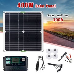 800W Solar Panel Kit 100A 12V Battery Charger w/ Controller Caravan Boat RV Car