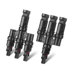 Solar Panel Connector 3 to 1 Solar Y Branch Solar Panel Splitter 3 Way 1000V …