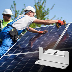 10 Set Solar Panel Mounting Brackets Z Bracket Aluminum Solar Panel Mounting Bra