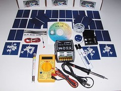 Learn to build your own solar cells panels diy kit+ACCESSORY KIT+10 a CONTROLLER