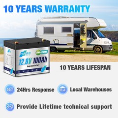 36V 100Ah LiFePO4 Lithium Battery Deep Cycle 3-Group 12V 100Ah For Golf Cart RV