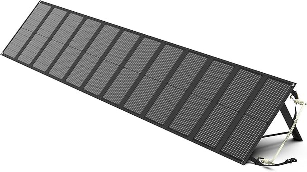 200W Portable Solar Panel Kit with Adjustable Kickstand for Camping & RV